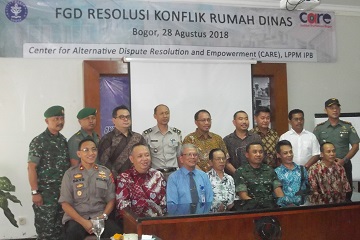 care-ipb-inisiasi-diskusi-mediasi-konflik-rumah-dinas-news