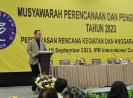 Di Musrenbang, Rektor Persiapkan IPB University Menuju Pelaku Global