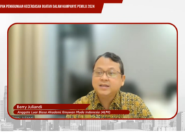 Dr Berry Juliandi Sebut Peran AI Dapat Berdampak Pada Aktivitas Pemilu 2024