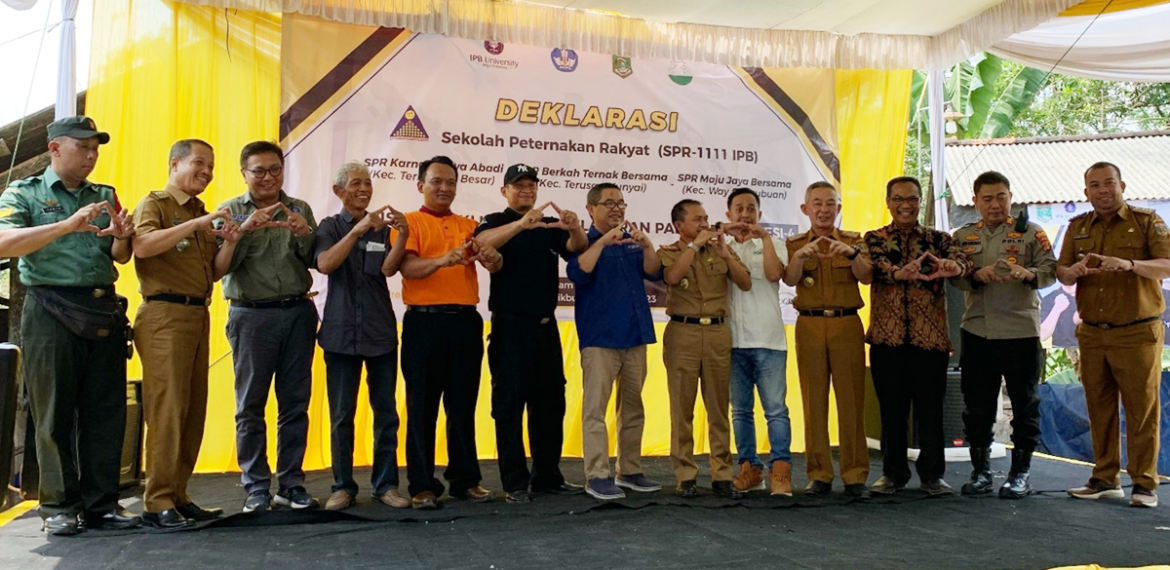 IPB University Kembangkan Tiga SPR di Kabupaten Lampung Tengah sebagai Platform Hilirisasi Inovasi