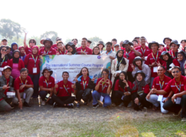 Peserta Summer Course Sekolah Pascasarjana IPB University Belajar Organic Farm System
