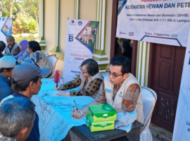 SKHB IPB University Suguhkan Inovasi dan Konsultasi Klinik untuk Peternak Rakyat di Kabupaten Lampung Tengah