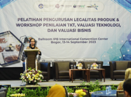 Siapkan Produk Inovasi Masuki Pasar Nasional dan Global, LKST IPB University Lakukan Pelatihan Pengurusan Legalitas Produk