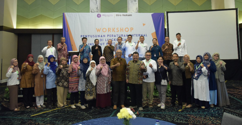 Biro Hukum Adakan Workshop Penyusunan Peraturan Internal di Lingkungan IPB University