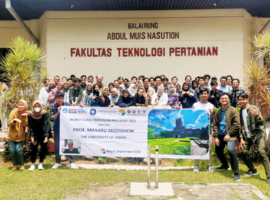 Departemen SIL IPB University Undang Profesor The University of Tokyo Bahas Monitoring System of Agricultural Management