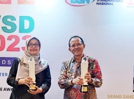 Dua Guru Besar IPB University Raih Penghargaan Herudi Technical Committee Award BSN