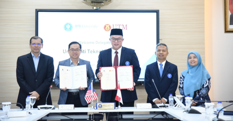 IPB University Jalin Kerja Sama dengan UTM untuk AI, Data Sains, Robotik, Industri Herbal Hingga Medical Engineering