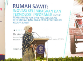 IPB University Luncurkan Inovasi Rumah Sawit, Layanan Terpadu Masyarakat Perkebunan Sawit