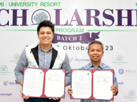 Kerja Sama IPB University dan University Resort Beri Beasiswa Hunian Gratis