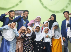 Mahasiswa IPB University Kenalkan SDGs Desa kepada Anak-Anak TPA Ummahatus Sa’adah Lewat Program Ceria