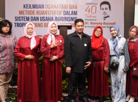 Purnabakti, Departemen Agribisnis IPB University Soft Launching Buku 40 Tahun Perjalanan Karier Dr Nunung Kusnadi