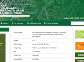 Terindeks Scopus, JPSL Jadi Jurnal IPB University yang Diakui di Dunia Internasional