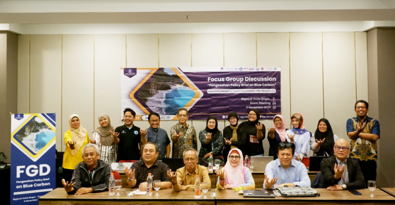 Departemen MSP FPIK IPB University Gelar FGD Policy Brief Blue Carbon