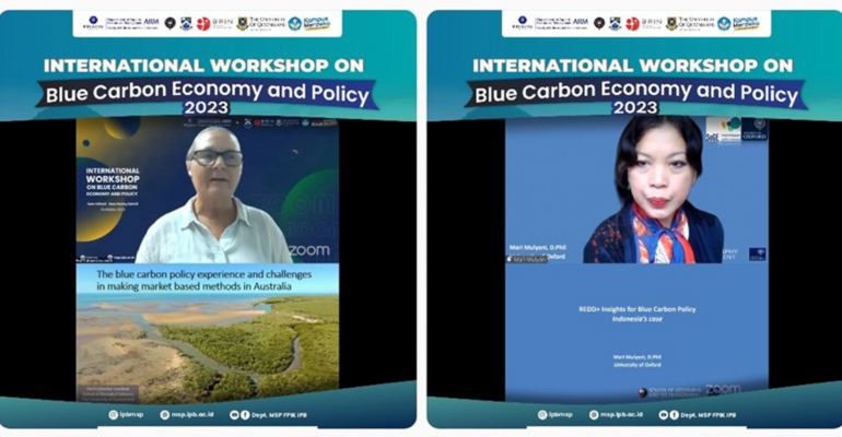 Departemen MSP FPIK IPB University Gelar International Workshop on Blue Carbon Economy and Policy