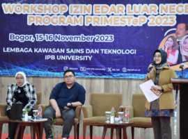 Dorong Produk Ekspor, LKST IPB University Gelar Workshop Izin Edar di Pasar Luar Negeri