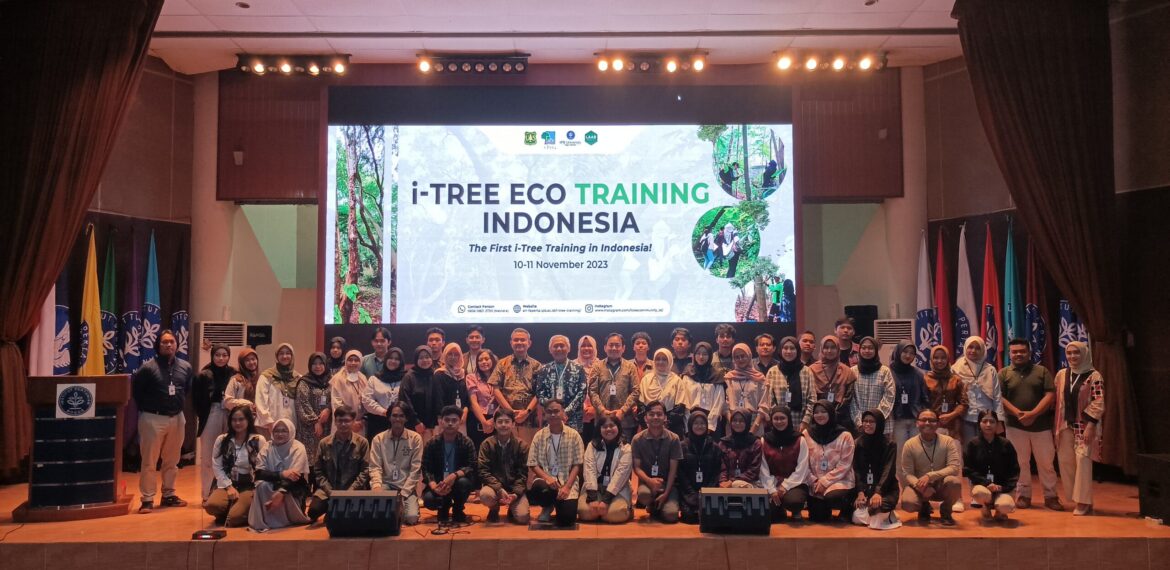 IPB University Laksanakan i-Tree Eco Training Pertama di Indonesia