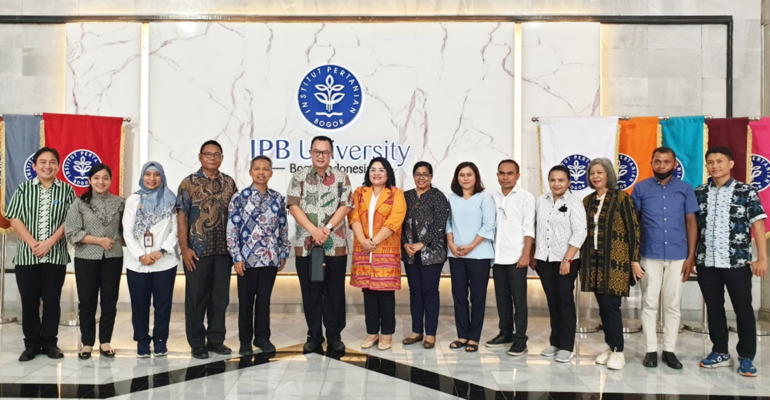 IPB University Terima Kunjungan Universitas Nusa Cendana, Diskusi Panduan Konversi Tugas Akhir Mahasiswa