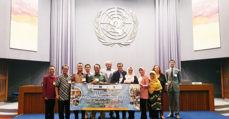 IPB University Wakili Indonesia di TEEBAgriFood Global Symposium, Thailand
