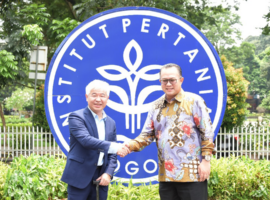 Perkuat Kerja Sama Bidang Pangan dan Kemaritiman, Delegasi FPNU Tiongkok Courtesy Visit ke IPB University
