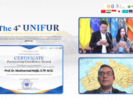 Prof Mukhamad Najib Raih Peringkat Pertama Partnership Excellence Awards