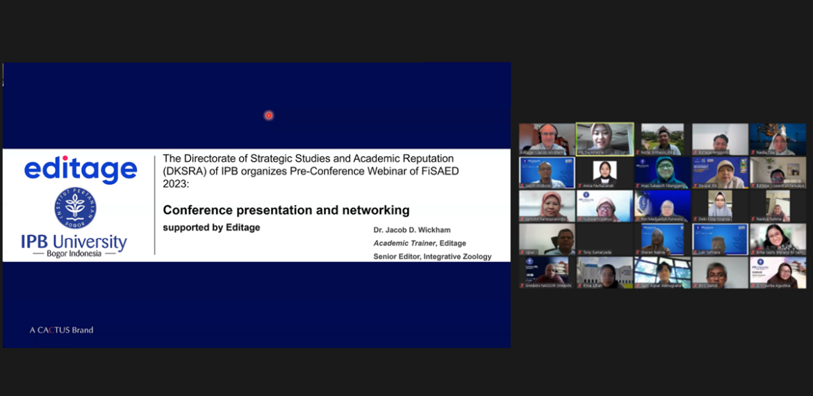 DKSRA IPB University Hadirkan Pakar dari Rutgers University di Rangkaian FiSAED