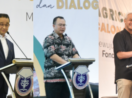 Di Hadapan Capres, Rektor Seluruh Inovasi Agromaritim IPB University Siap Dipersembahkan Untuk Indonesia