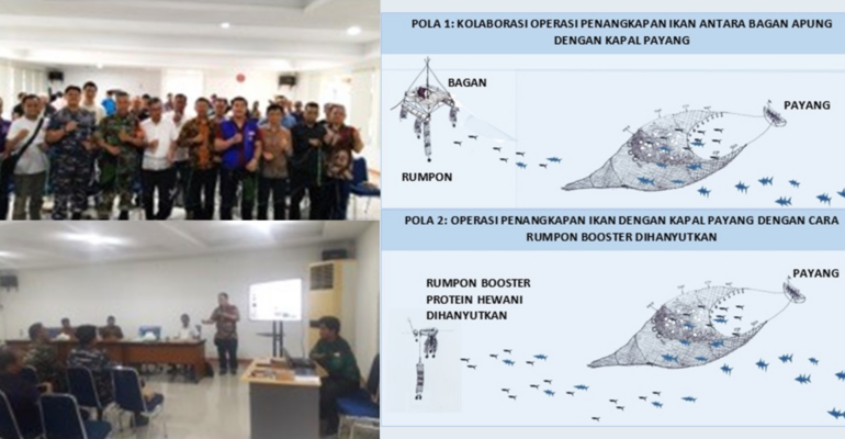 Dosen PSP IPB University Sosialisasi Rumpon Booster Protein Hewani pada Nelayan Payang di Palabuhanratu