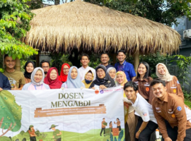 Dosen Sekolah Vokasi IPB University Berdayakan Ibu KWT Olah Limbah Rumah Tangga