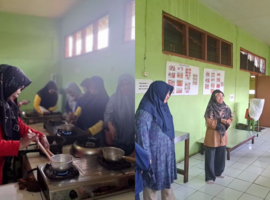Dosen dan Mahasiswa IPB University Latih Pembuatan Hard Candy Pala di KWT Nagrak Kabupaten Sukabumi