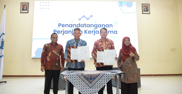 FMIPA IPB University Bersama PT. Reasuransi Nasional Indonesia Gelar Kuliah Umum Sekaligus Penandatanganan PKS