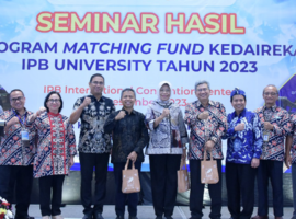 IPB University Gelar Seminar Hasil Program Matching Fund Kedaireka Tahun 2023