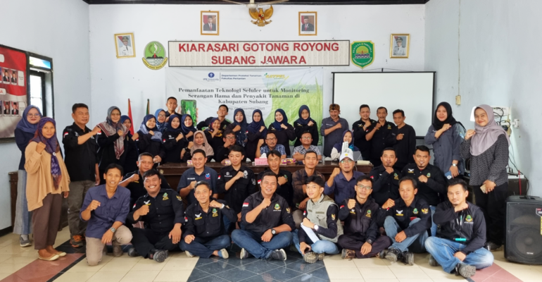 IPB University Kenalkan Pemanfaatan Teknologi Seluler untuk Monitoring Hama Penyakit Tanaman