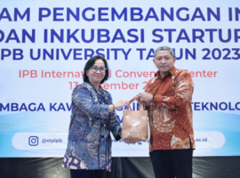 LKST IPB University Gelar Seminar Hasil Program Pengembangan Inovasi dan Program Inkubasi Bisnis Startup Tahun 2023