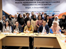 LKST IPB University Selenggarakan Pelatihan: Peran Perbankan dalam Mendukung Perkembangan Bisnis Startup