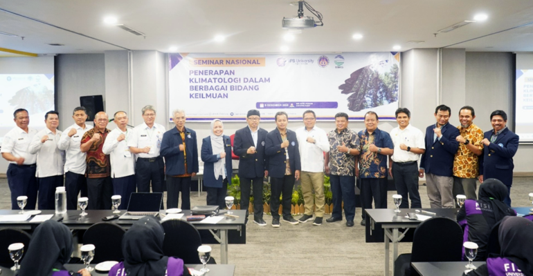 Lawatan ke Sumbar, Departemen GFM IPB University Gelar Seminar Nasional Klimatologi dan Kunjungi GAW Kototabang