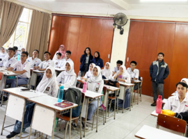 Mahasiswa Fakultas Kehutanan dan Lingkungan IPB University Adakan Penyuluhan Kehutanan di SMAN 4 Bogor