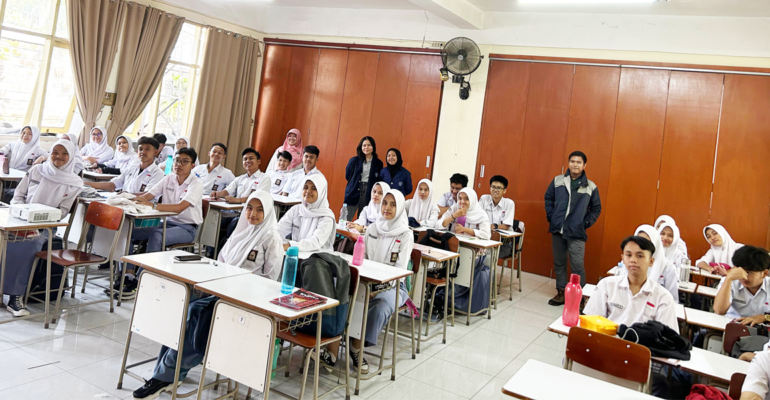 Mahasiswa Fakultas Kehutanan dan Lingkungan IPB University Adakan Penyuluhan Kehutanan di SMAN 4 Bogor