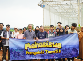 Mahasiswa IPB University Belajar Kemitraan Melalui Program Mahasiswa Mengabdi Tematik
