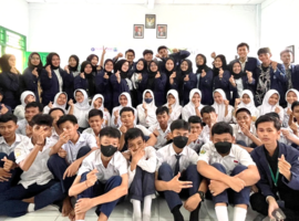 Mahasiswa SV IPB University Ajak Siswa SMP Jaga Personal Hygiene