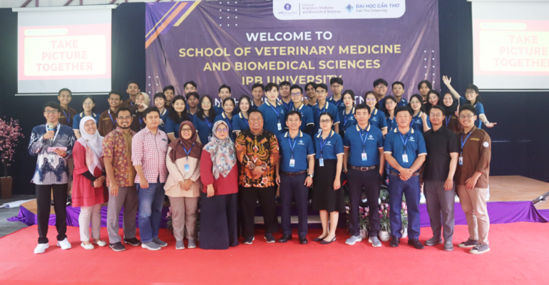 SKHB IPB University Menerima Kunjungan Delegasi Can Tho University, Vietnam