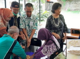 Terus Produktif, Anggota Paguyuban Pensiunan Pegawai IPB University Ikuti Pelatihan Pembuatan Tempe