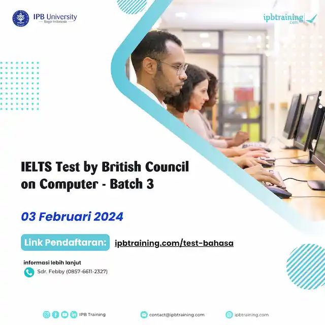 IELTS Test by British Council on Computer-Batch 3