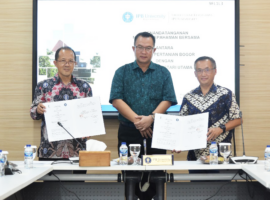 IPB University Tandatangani MoU dengan PT Royal Lestari Utama dan Islamic Insurance Society