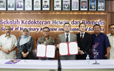 SKHB IPB University Jalin Kerjasama dengan Fakultas Kedokteran Hewan Universitas Sains Okayama