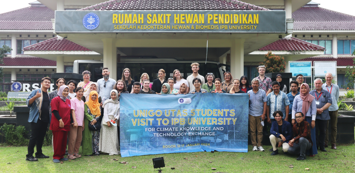 Sekolah Kedokteran Hewan dan Biomedis IPB University Terima Delegasi Universitas Tasmania, Australia