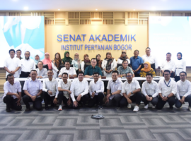 Rektor IPB University Lantik Pengurus Fortendik IPB University Periode 2023-2025