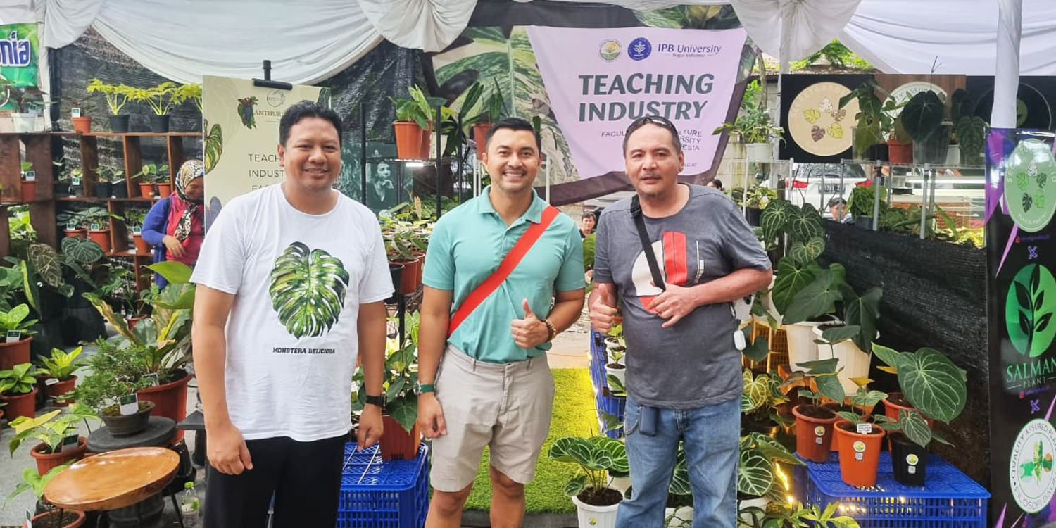 Teaching Industry Fakultas Pertanian IPB University Raih Juara 3 Kontes Tanaman Hias Anthurium Internasional
