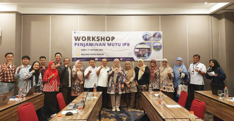 Tingkatkan Kualitas Pendidikan, IPB University Adakan Workshop Penjaminan Mutu