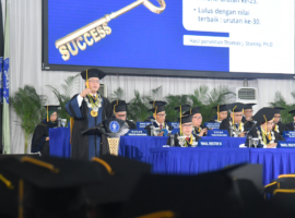 Wisuda, Rektor IPB University Sampaikan Tiga Pesan Penting Hadapi Tantangan Zaman