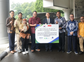 Dukung Penguatan Kapasitas Penelitian, IPB University Terima Kendaraan Hyundai Staria dari KOICA